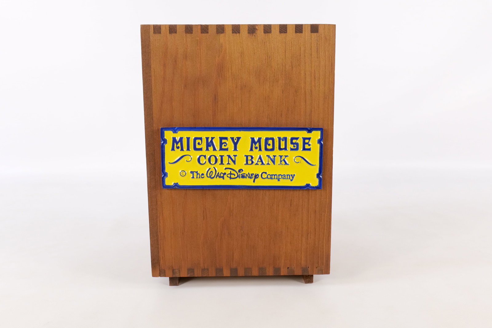 Disney Pride Lines 1987 Mickey Mouse Mechanical Coin Bank (1 of 8)