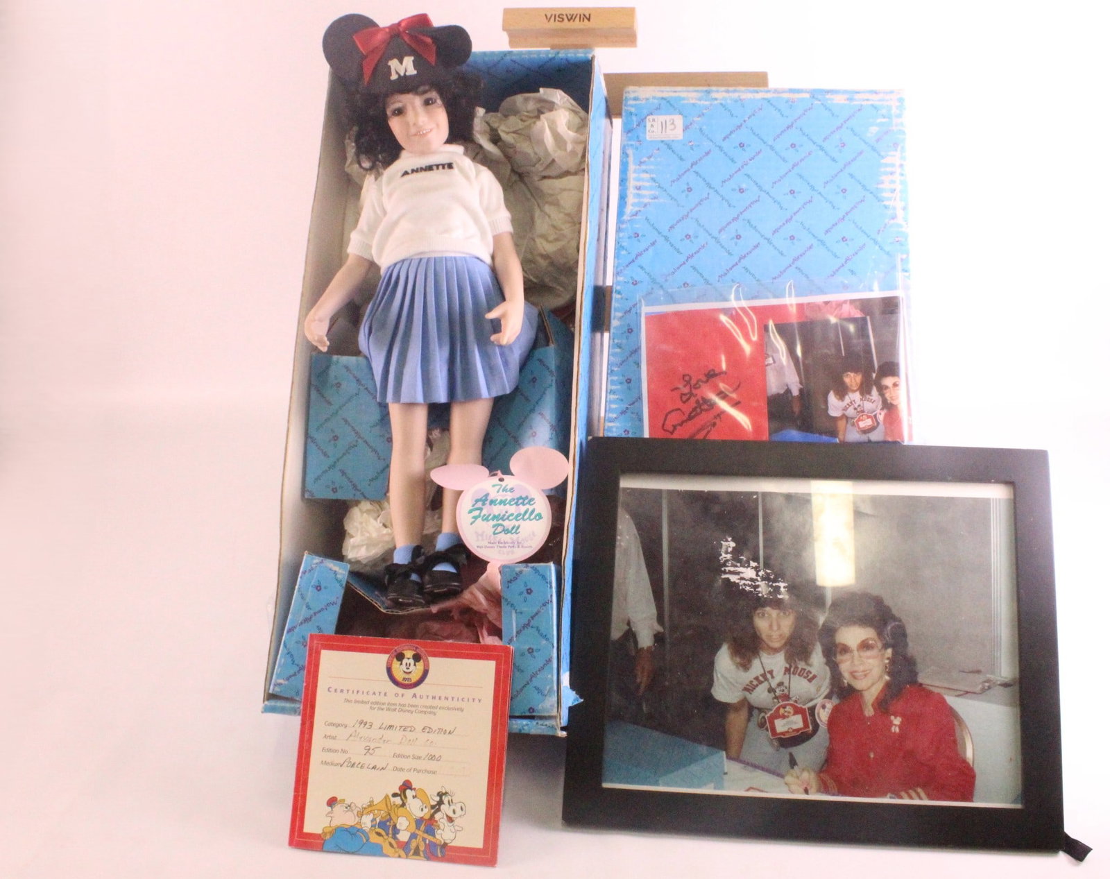 Madame Alexander Annette Funicello Porcelain Limited Edition Doll (1 of 18)