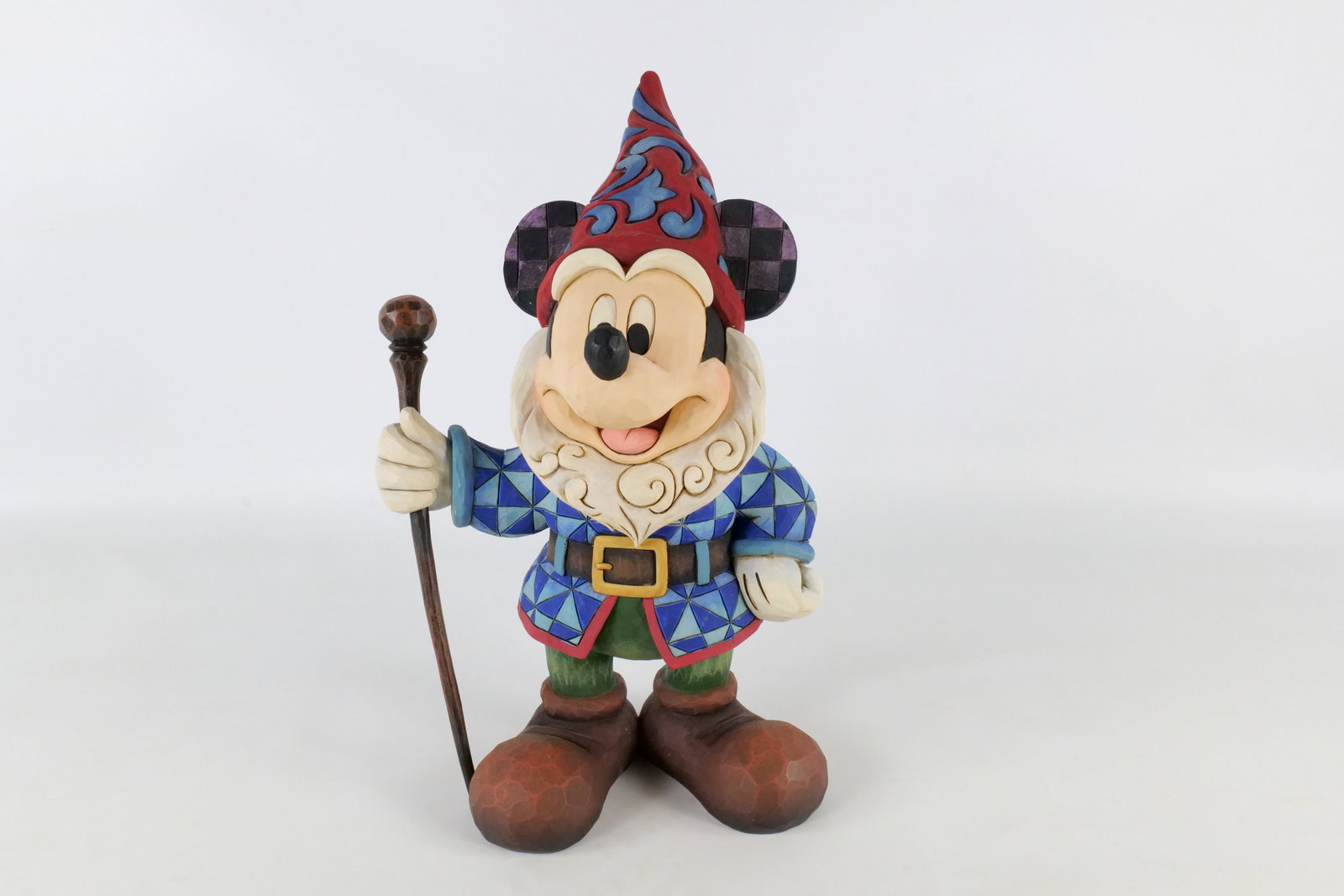 Jim Shore Disney Traditions "There's No Place Like Gnome" Mickey Mouse Statue (1 of 7)