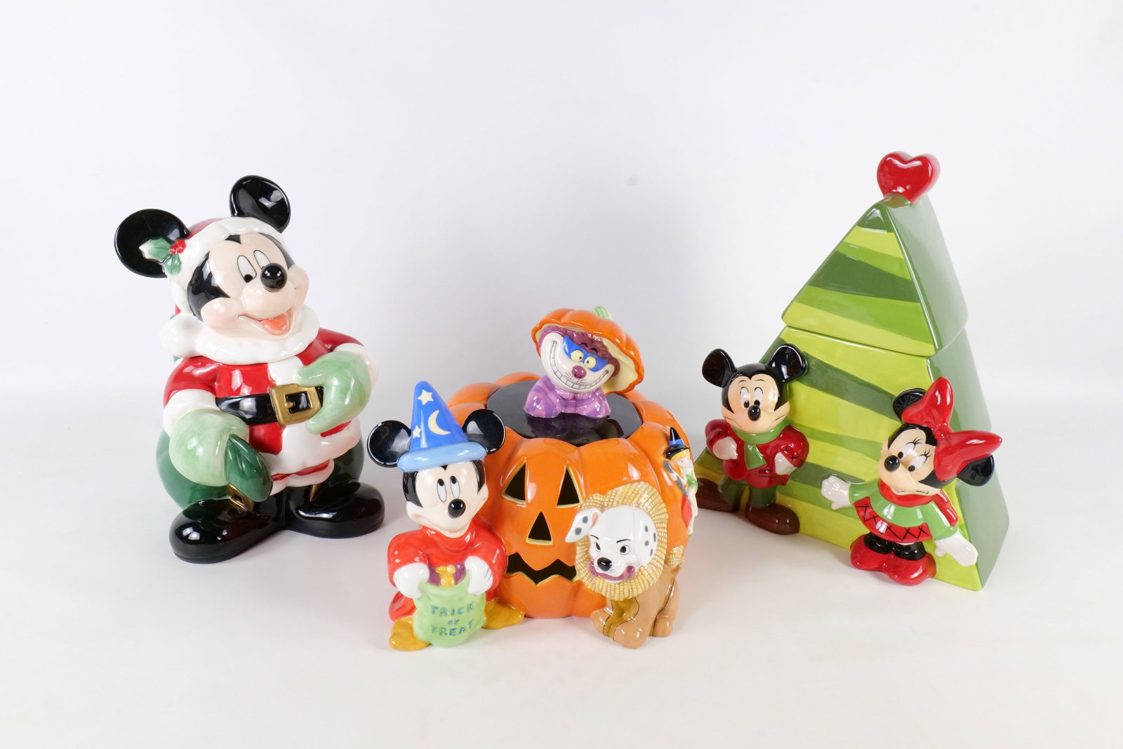 Lot of 3 Disney Holiday Cookie Jars (1 of 19)