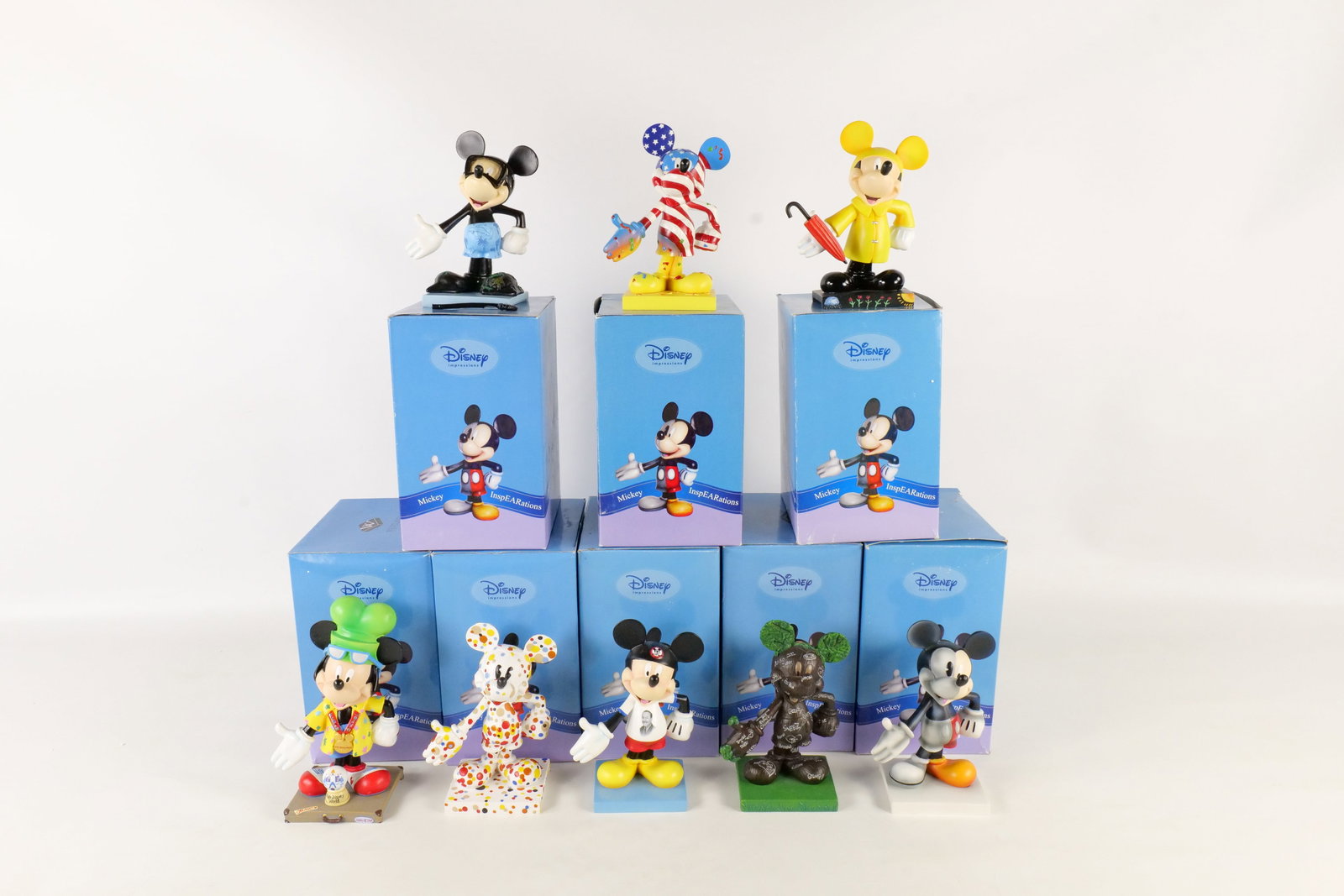 Lot of 8 Disney Mickey InspEARations Figures (1 of 19)