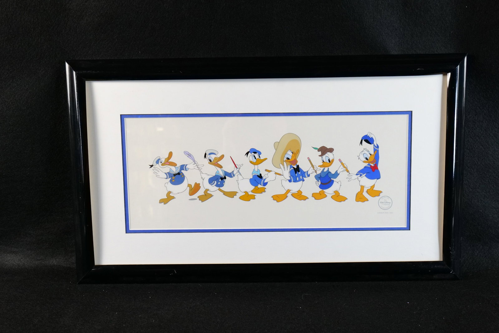 Donald Through the Years Limited Edition Sericel (1 of 13)