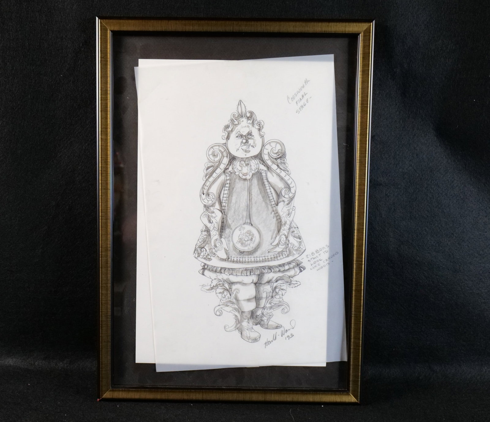 Disney Beauty and the Beast - A Broadway Musical Original Costume Design (1 of 11)