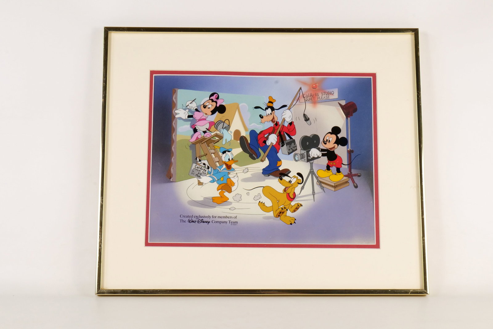Walt Disney Company Team Exclusive Sericel (1 of 8)