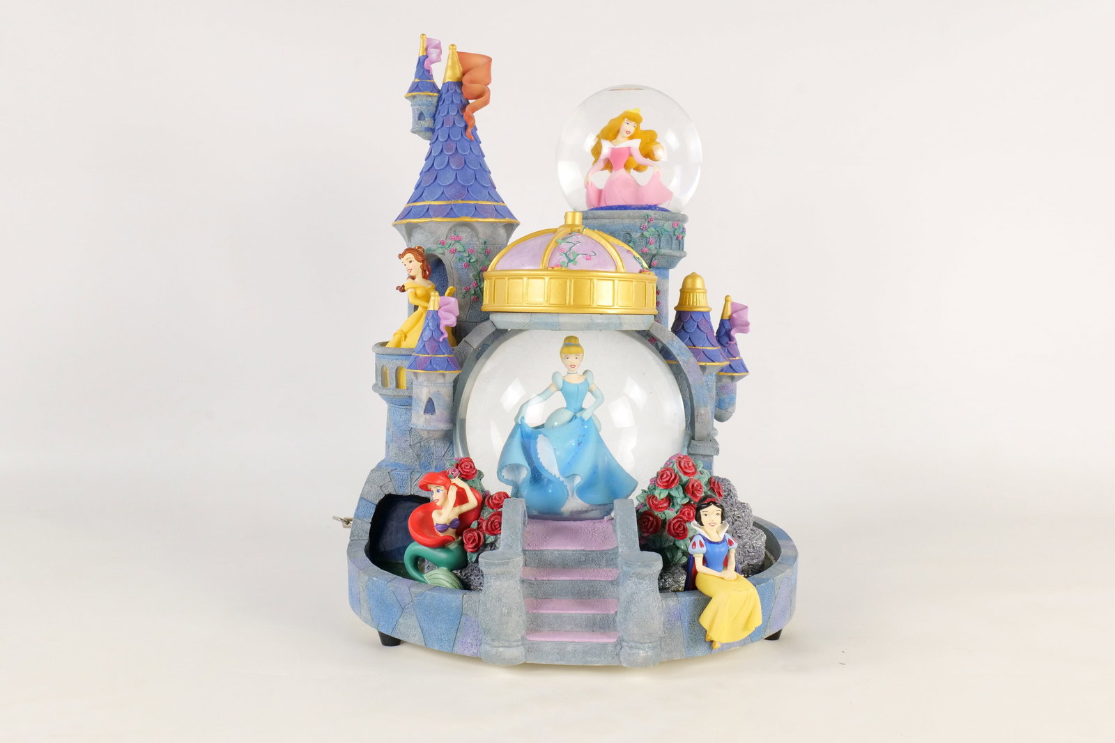 Disney Princess Castle Musical Double Snow Globe (1 of 12)