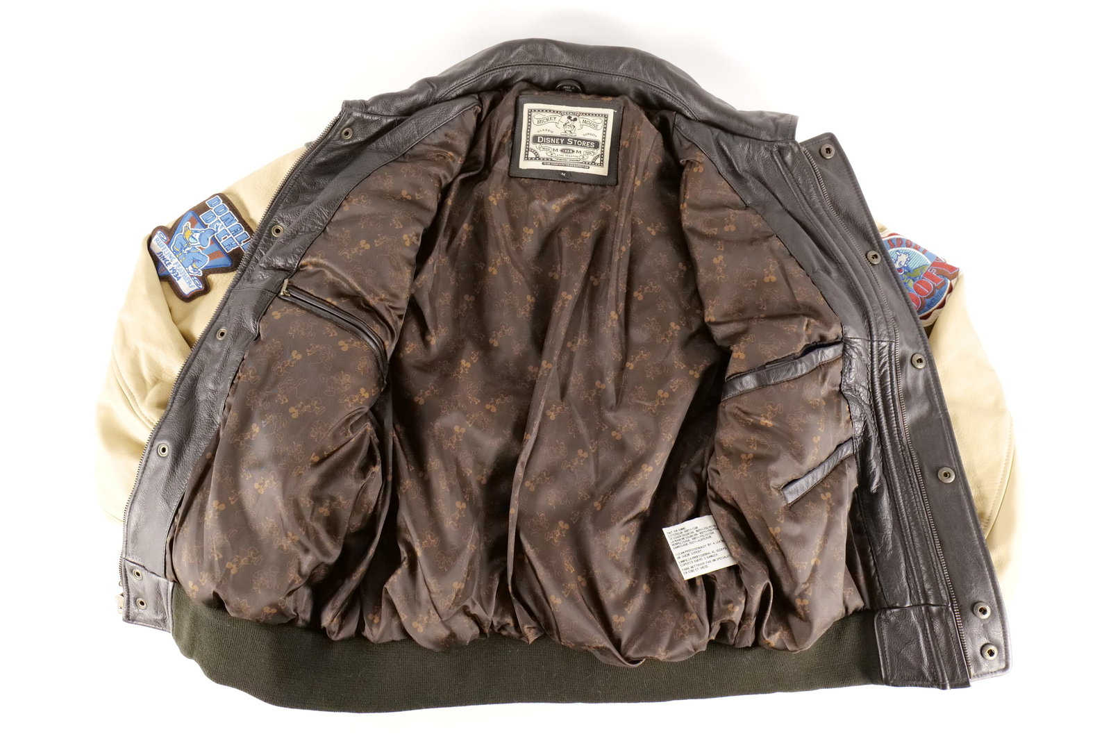 Walt Disney Animation Studio Leather Patchwork Jacket - 6