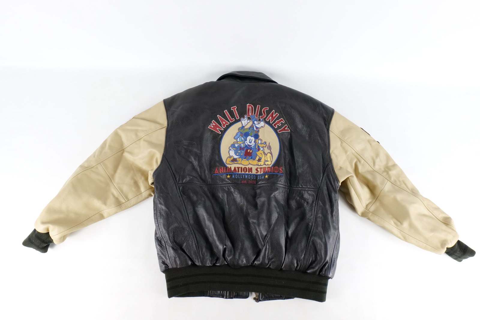 Walt Disney Animation Studio Leather Patchwork Jacket - 7