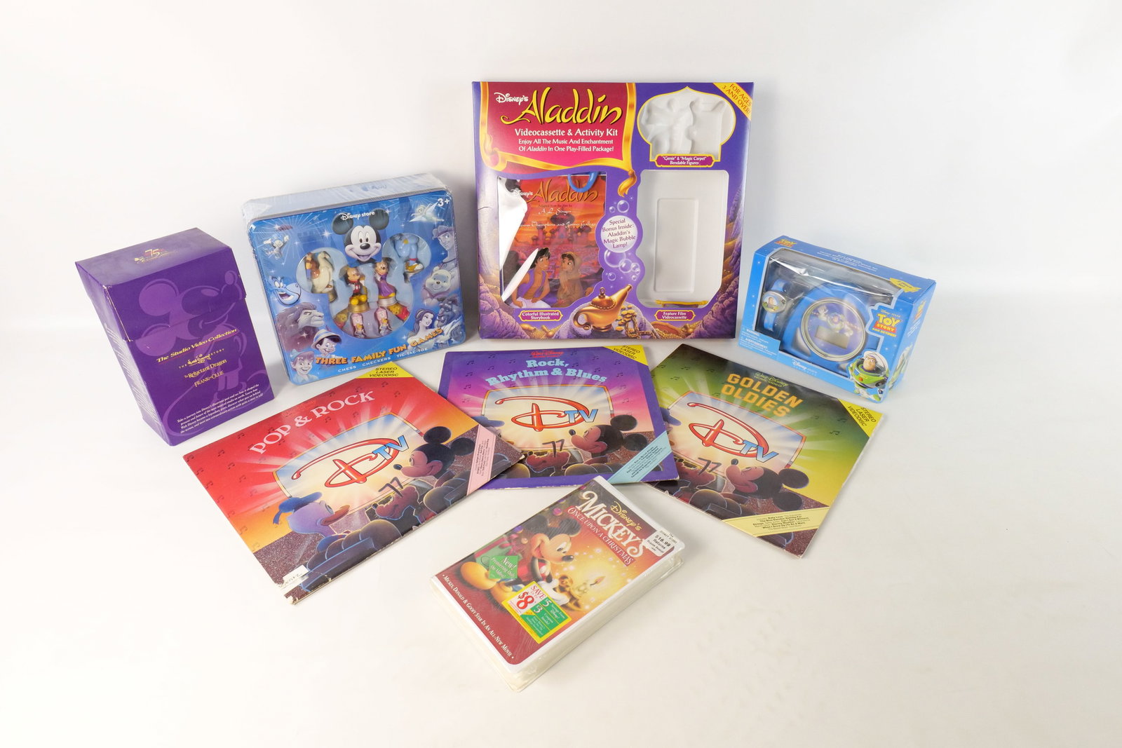 Lot of Disney VHS and Collectibles (1 of 12)