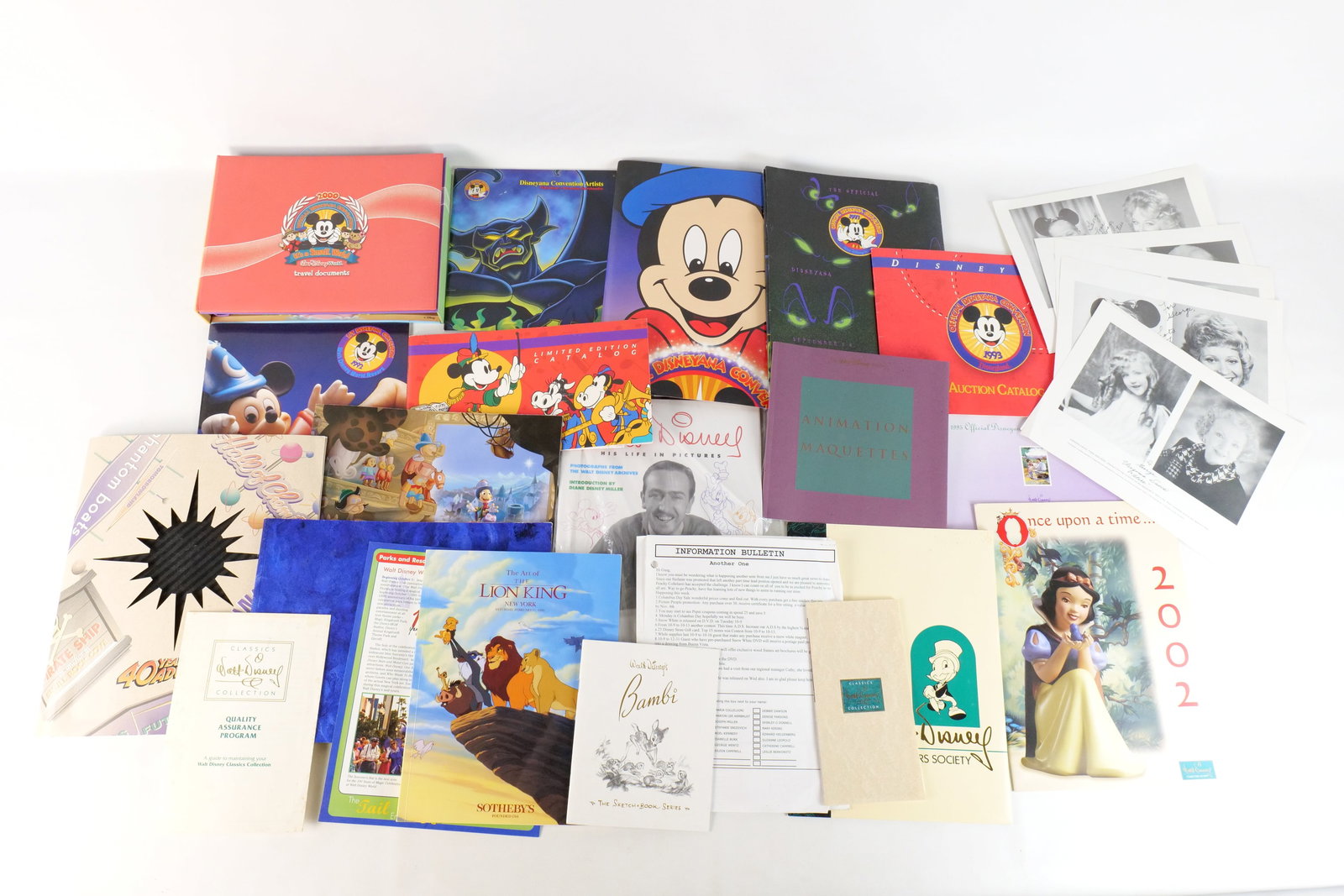 Group Lot of Disney Ephemera (1 of 8)
