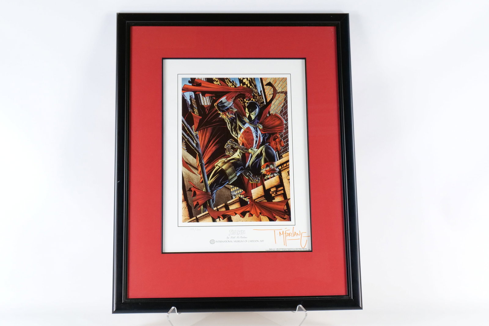 Spawn Lithograph - Signed by Todd McFarlane (1 of 13)