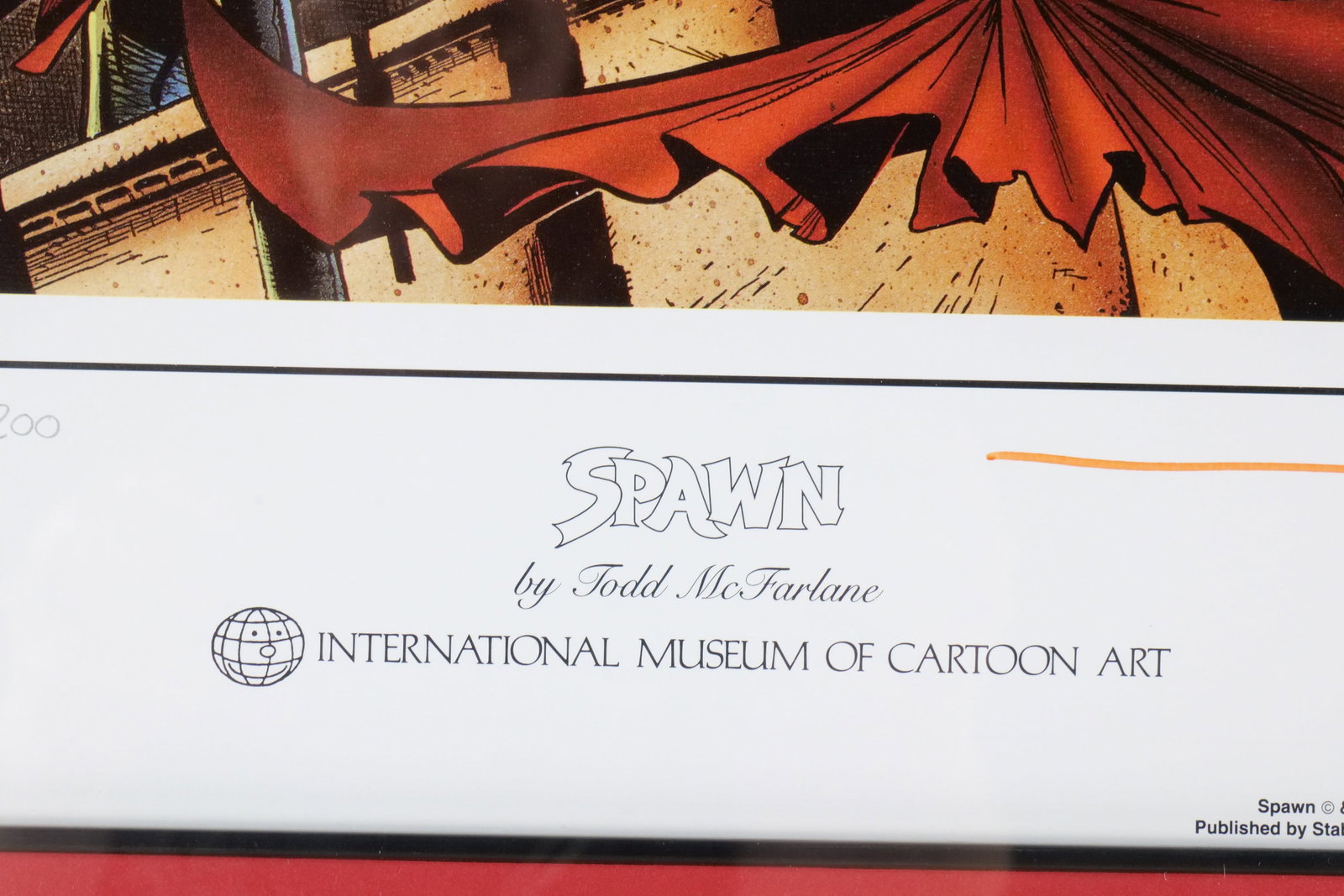 Spawn Lithograph - Signed by Todd McFarlane - 4