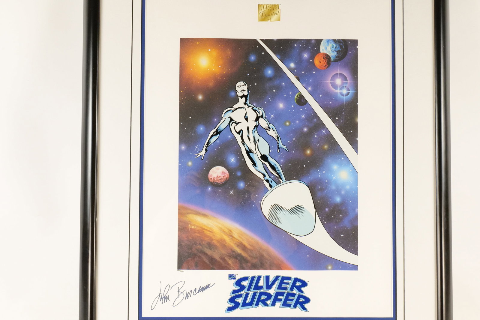 Marvel Silver Surfer Lithoserigraph - Signed - 2