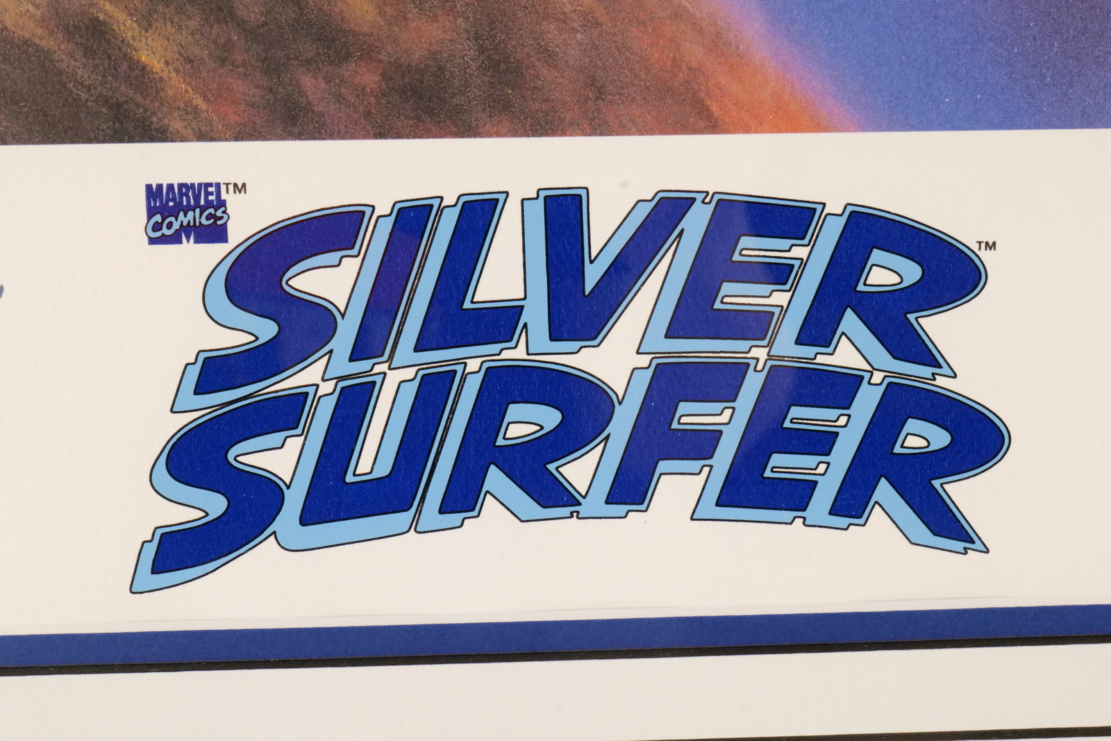 Marvel Silver Surfer Lithoserigraph - Signed - 9