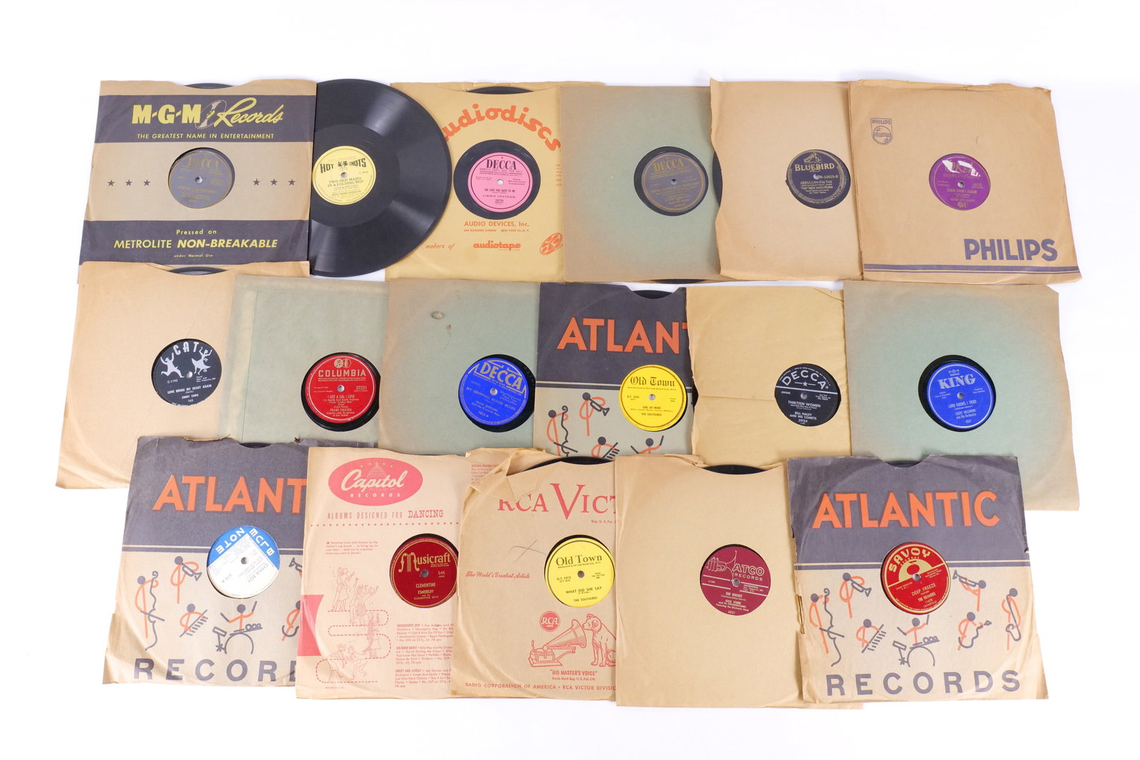 Lot of 17 Vintage 78 RPM Vinyl Records (1 of 13)