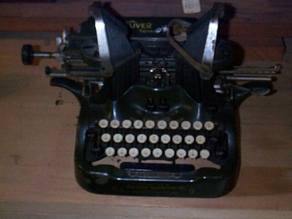 The Oliver Typewriter #9 Standard Visible Writer.