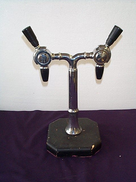 1950's Mounted Duel Spout Soda Fountain Dispenser