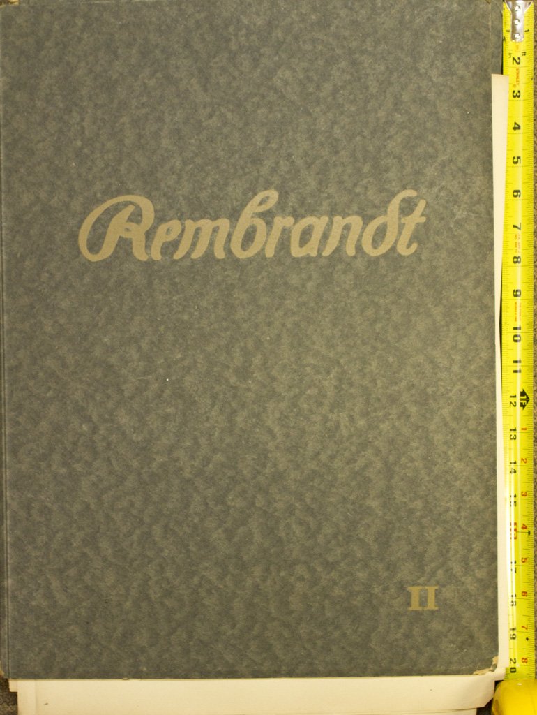 Rembrandt Van Rijn Book II with Etchings: Book