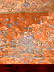 574: FINE ANTIQUE CHINESE GOLD AND SILK EMBROIDERY PANE - 2