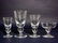 578: 47-PIECE STEUBEN CRYSTAL STEMWARE SET, Air Bubble