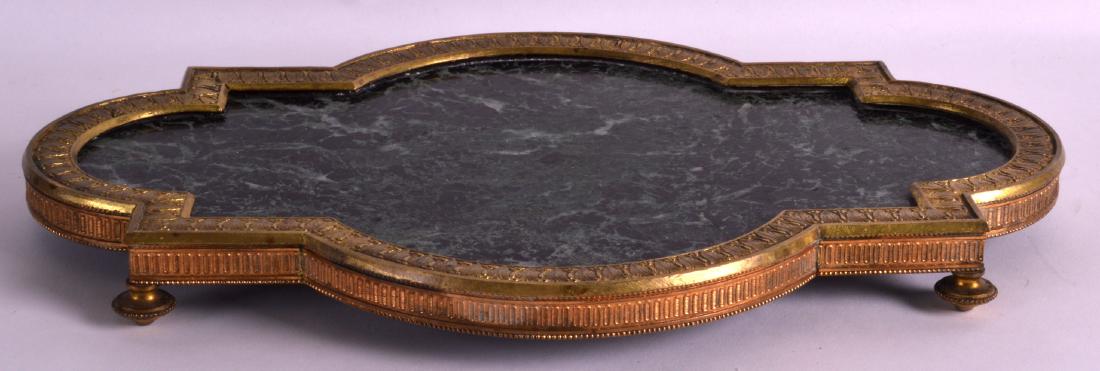 A 19TH CENTURY FRENCH EMPIRE ORMOLU MOUNTED PLATEAU (1 of 1)