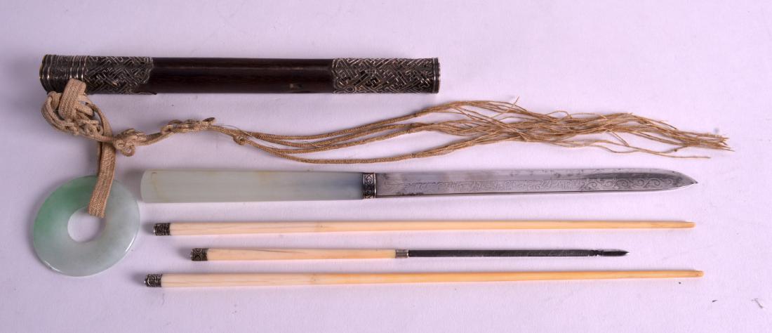 A LOVELY EARLY 20TH CENTURY CHINESE SILVER OVERLAID (1 of 1)