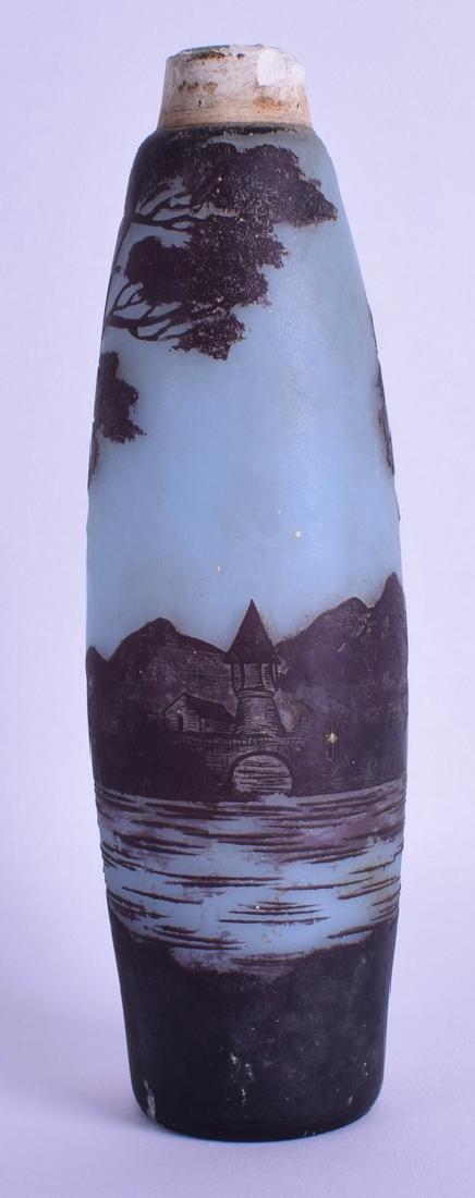 A FRENCH CAMEO GLASS VASE in the manner of Emile Galle, (1 of 1)