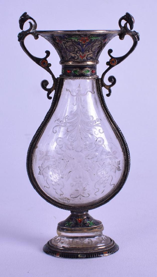 A FINE 19TH CENTURY VIENNESE TWIN HANDLED SILVER GILT (1 of 1)