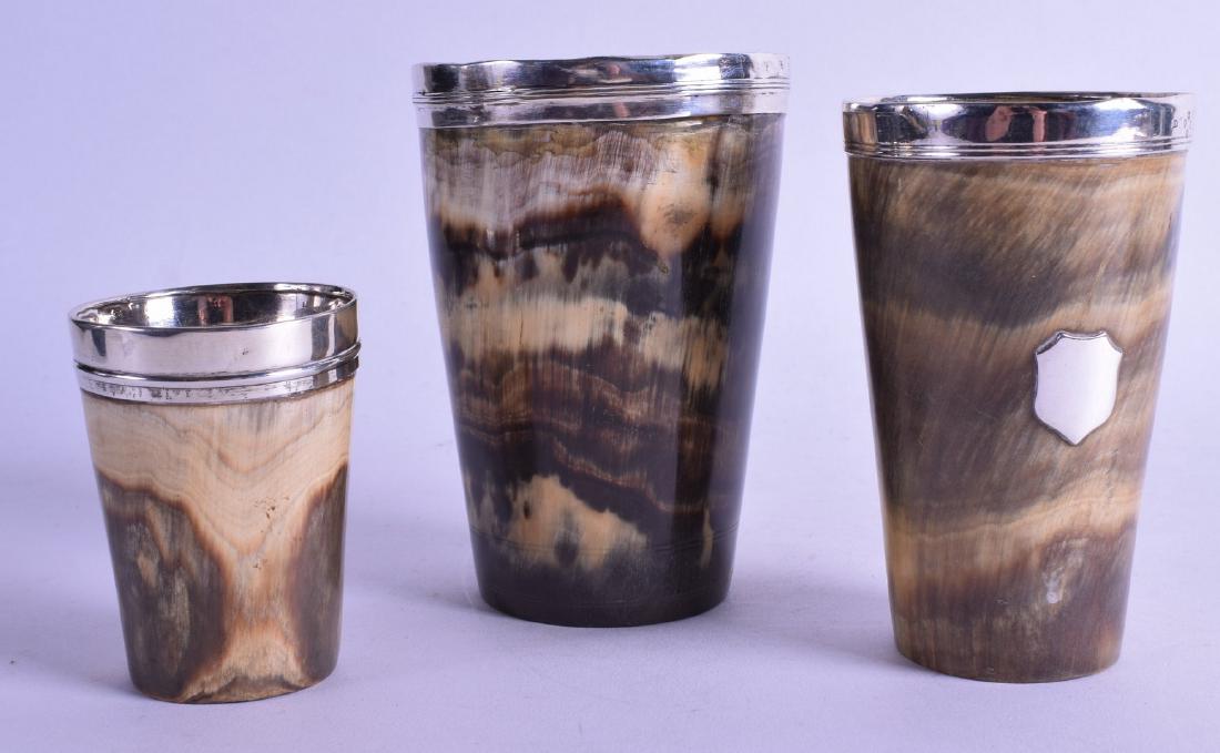 A GROUP OF THREE MID 19TH CENTURY SCOTTISH SILVER (1 of 1)