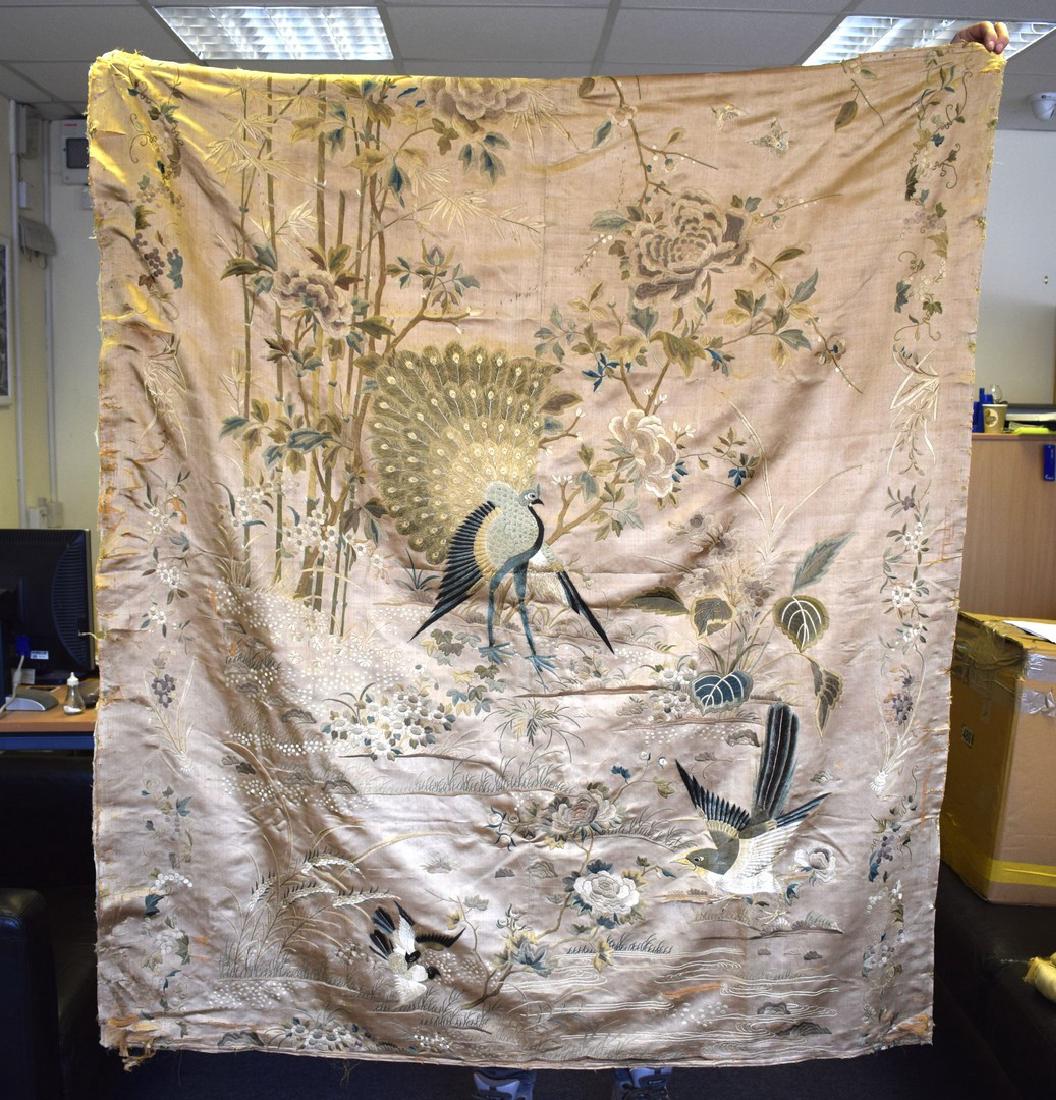 A SET OF THREE LARGE 19TH CENTURY CHINESE ORANGE (1 of 12)