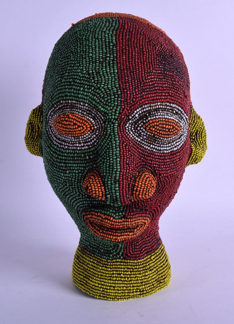 AN EARLY 20TH CENTURY AFRICAN BAMILEKE BEADED (1 of 1)