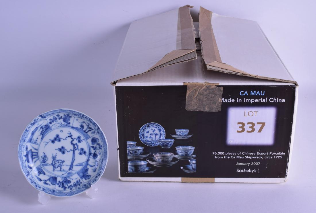 A BOXED SET OF FIFTY CHINESE CA MAU CARGO SAUCERS Lot (1 of 1)