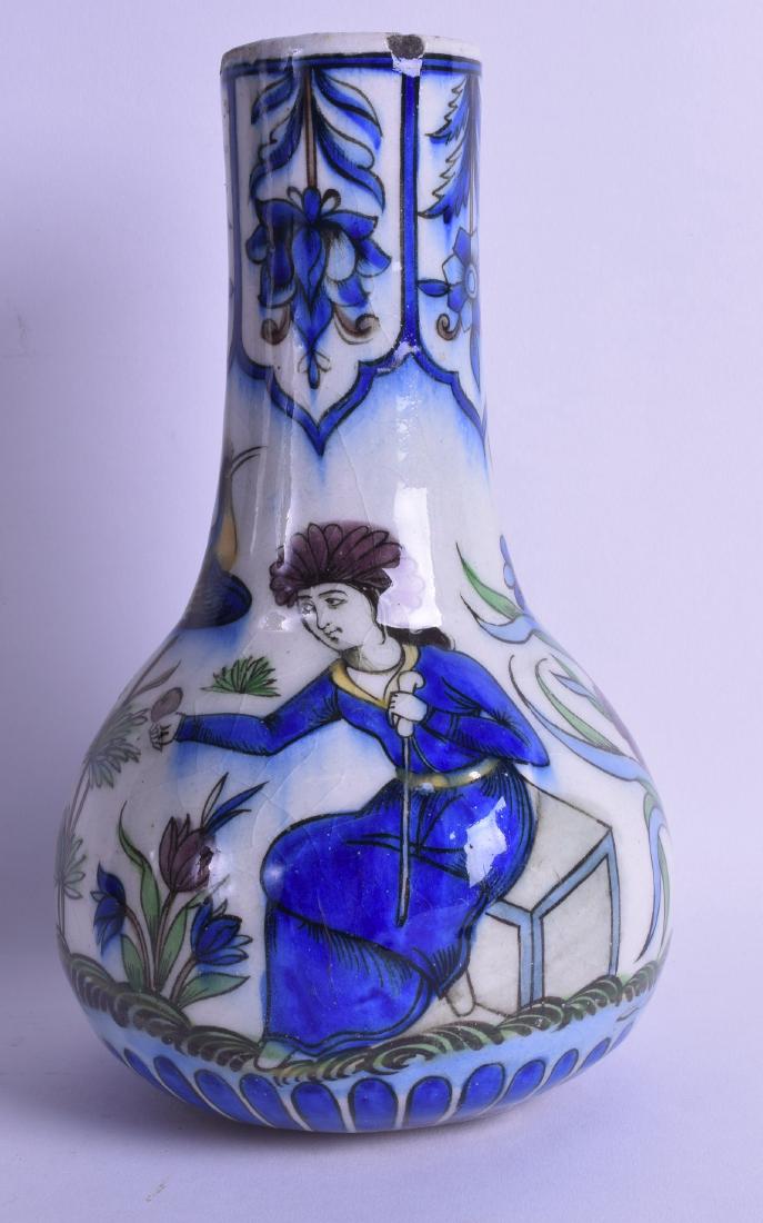 A LATE 19TH/20TH CENTURY PERSIAN QAJAR POTTERY HOOKA (1 of 1)