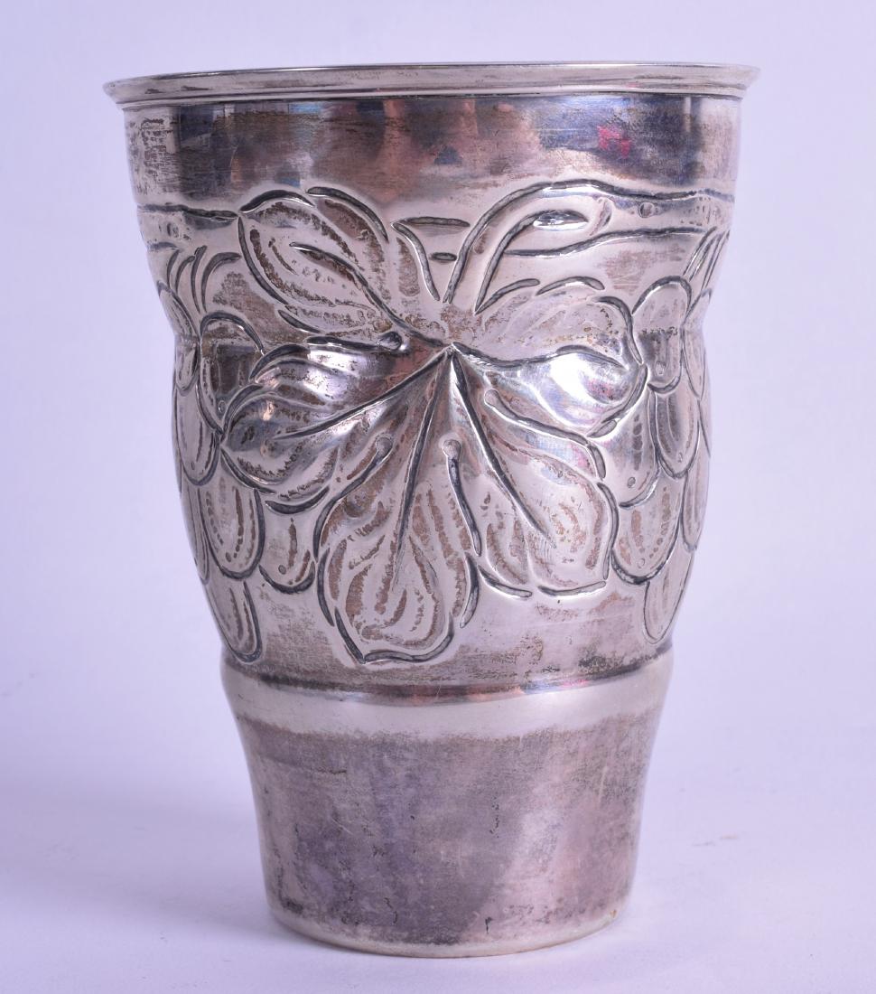 A DANISH ARTS AND CRAFTS SILVER BEAKER C1919, decorated (1 of 1)