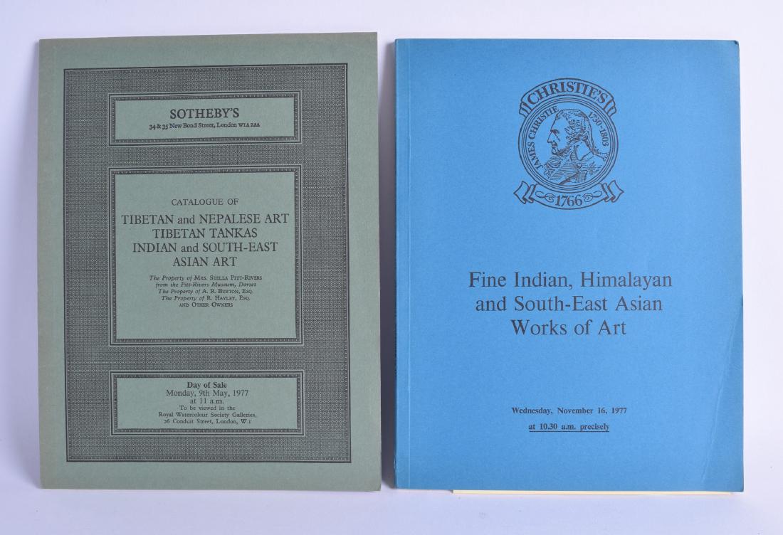 TWO 1970S CHRISTIES INDIAN, NEPALESE & HIMALAYAN: TWO 1970S CHRISTIES INDIAN, NEPALESE & HIMALAYAN AUCTION CATALOGUES. (2)