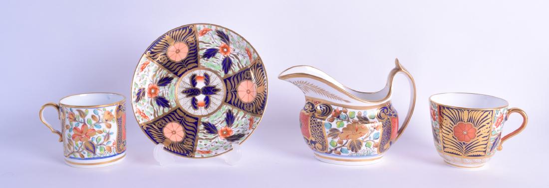 Early 19th c. Spode cream jug painted in an imari (1 of 2)