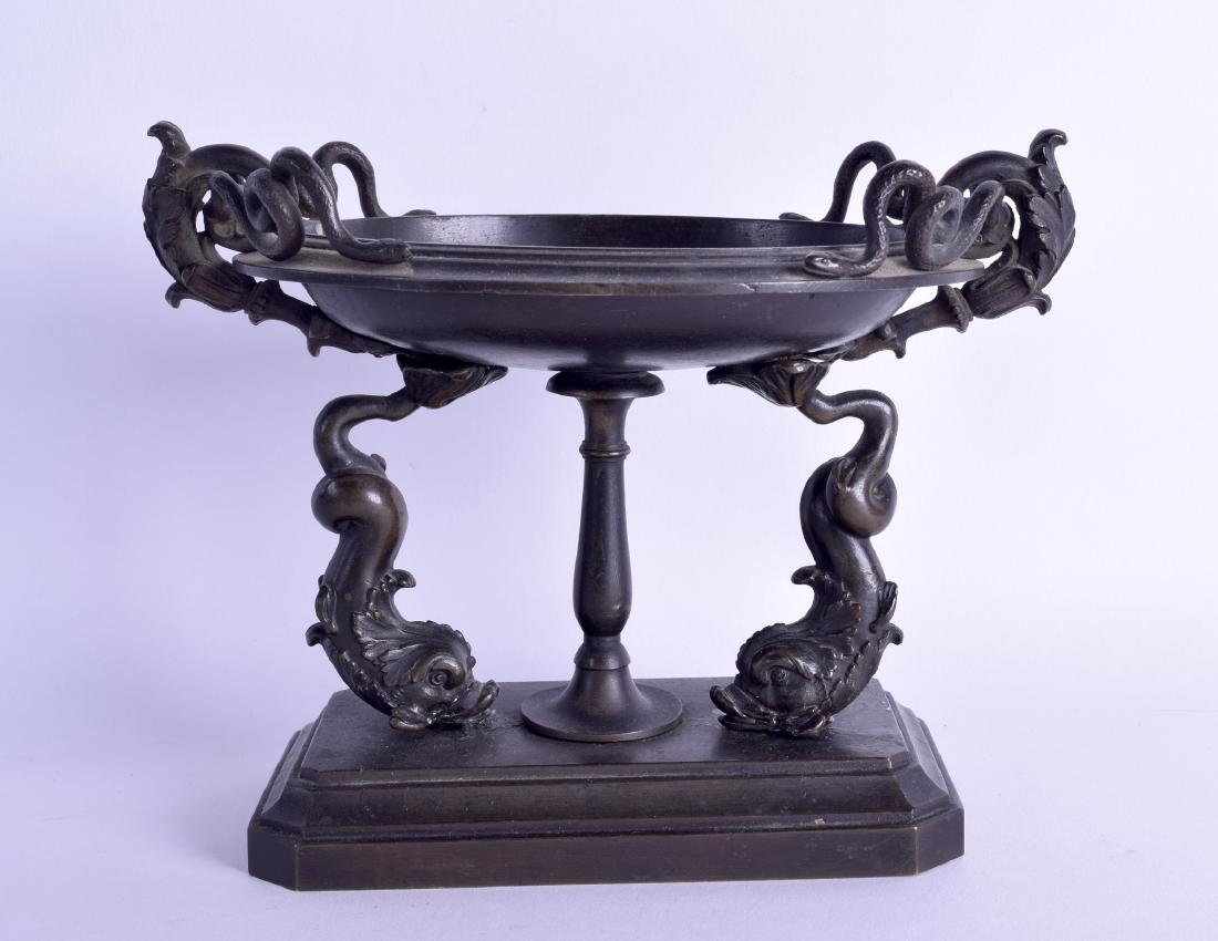 A 19TH CENTURY ITALIAN GRAND TOUR BRONZE FOUNTAIN (1 of 2)