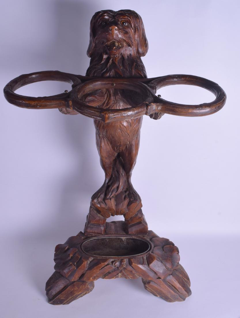 AN UNUSUAL 19TH CENTURY BAVARIAN BLACK FOREST BEGGING (1 of 3)