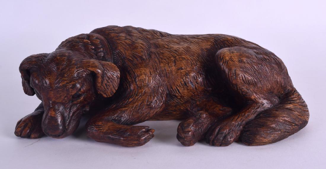 A 19TH CENTURY BAVARIAN BLACK FOREST FIGURE OF A (1 of 4)