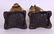 A RARE PAIR OF EARLY CHINESE GILT BRONZE FIGURES OF - 3