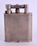 A RARE LARGE DUNHILL SILVER PLATED LIGHTER with engine - 2