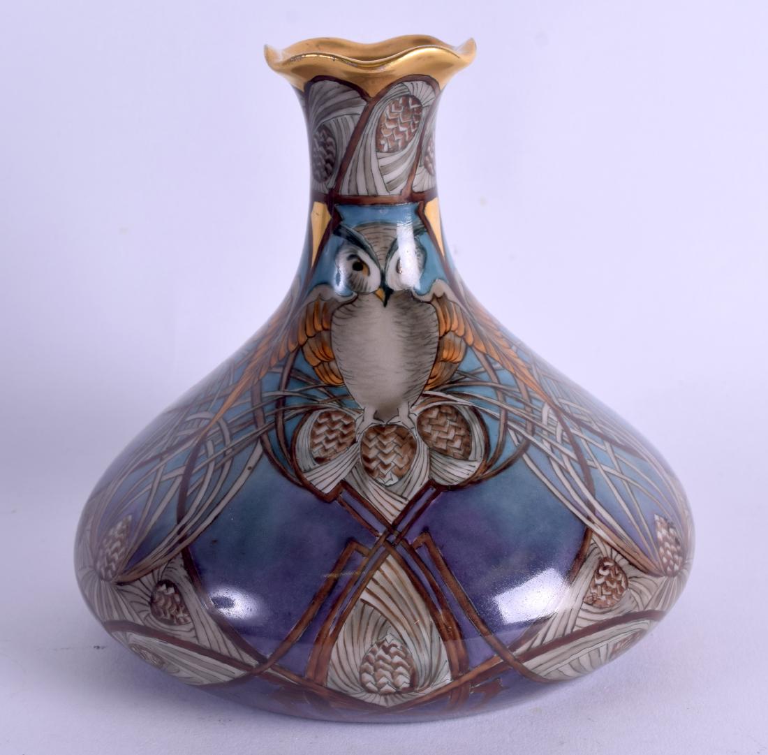 A LOVELY FRENCH ARTS AND CRAFTS LIMOGES VASE by Alice (1 of 5)