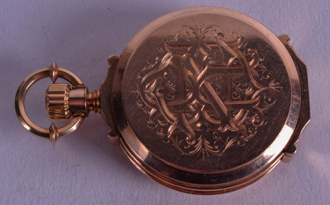 A GOOD 18CT GOLD FULL HUNTER POCKET WATCH. 80.8 grams (1 of 7)