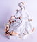 A RARE 1920S MEISSEN PORCELAIN FIGURE OF THE LADY AND - 2