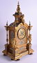 A LARGE 19TH CENTURY FRENCH ORMOLU AND CHAMPLEVE ENAMEL - 2