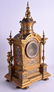 A LARGE 19TH CENTURY FRENCH ORMOLU AND CHAMPLEVE ENAMEL - 3