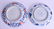TWO 19TH CENTURY JAPANESE IMARI DISHES. 21 cm wide. (2) - 2