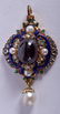 A FINE VICTORIAN ROYAL PRESENTATION GOLD GARNET AND
