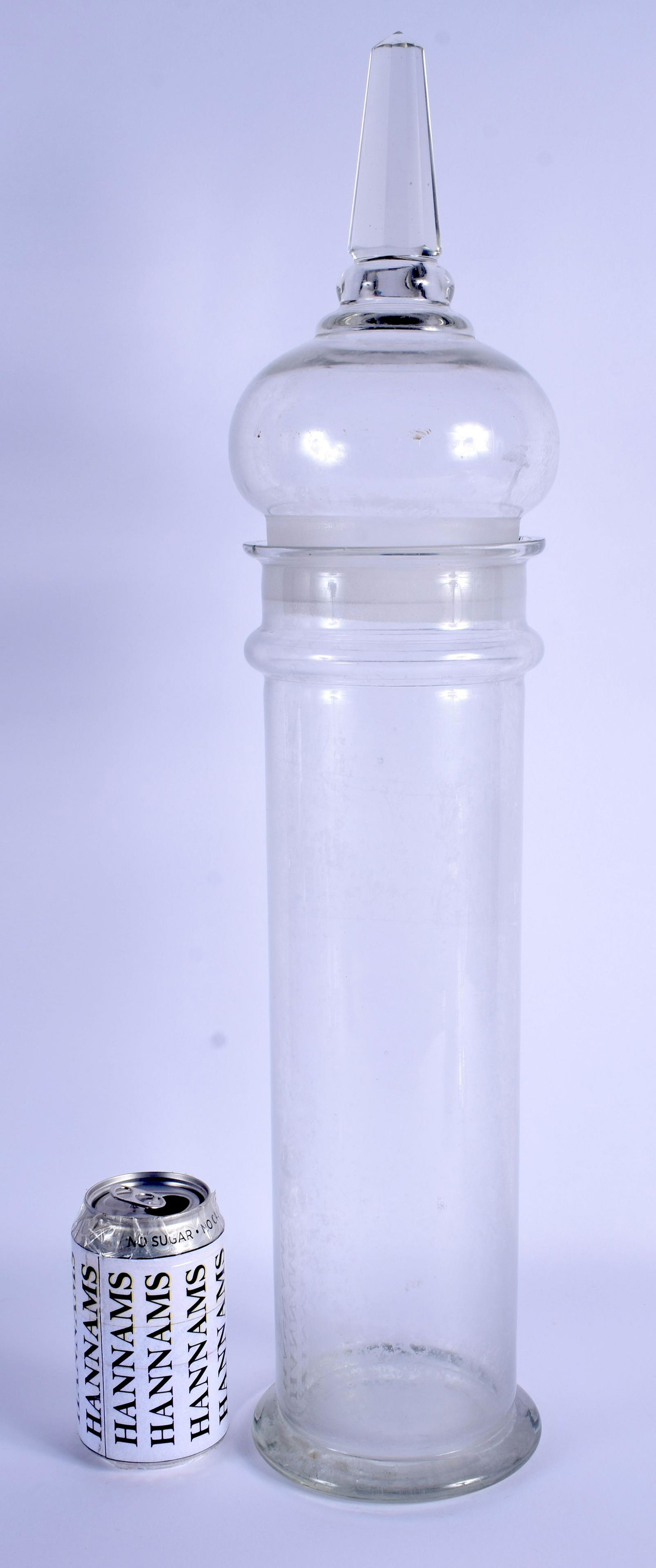 A LARGE ANTIQUE CONTINENTAL ISLAMIC STYLE GLASS CHEMIST (1 of 3)