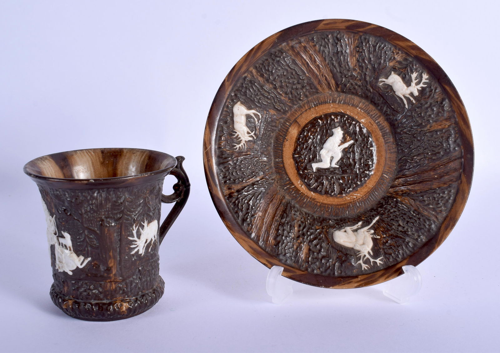 A VERY RARE 19TH CENTURY IMITATION BLACK FOREST (1 of 3)