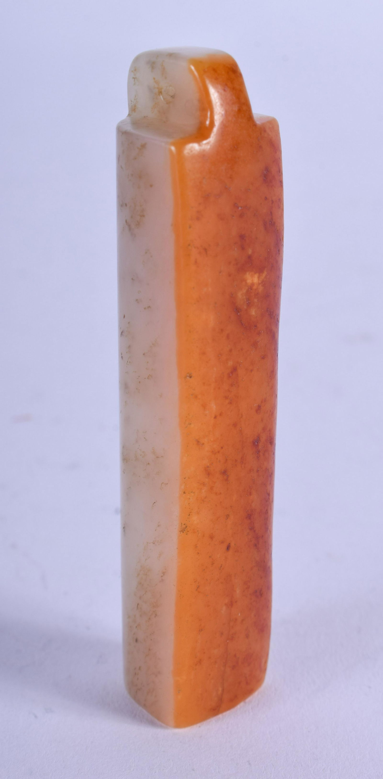 AN 18TH/19TH CENTURY CHINESE CARVED JADE TOGGLE Qing, (1 of 3)